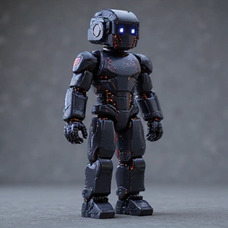 Skin de Minecraft 'Robot Futuriste'