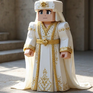 Skin de Minecraft 'Architecte Céleste'