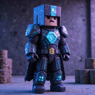 Skin de Minecraft 'Chevalier Galactique'